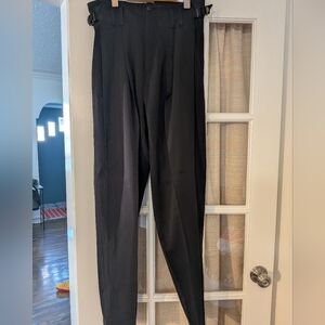 VINTAGE wool parachute pants - tapered high waisted - size 8